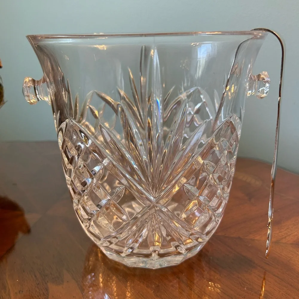 Vintage Dublin champagne ice bucket by Godinger, New Years Eve